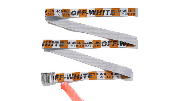 Off White MCA Chicago Figures Of Speech Industrial Belt