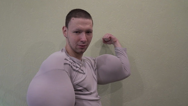 bazooka arms guy