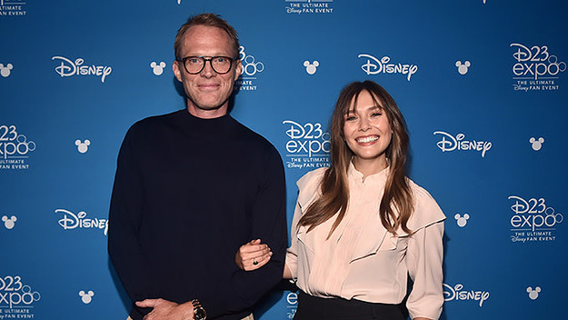 Paul Bettany and Elizabeth Olsen