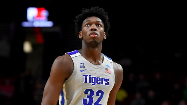 ames Wiseman #32 of the Memphis Tigers