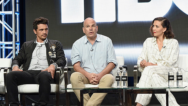 James Franco and David Simon