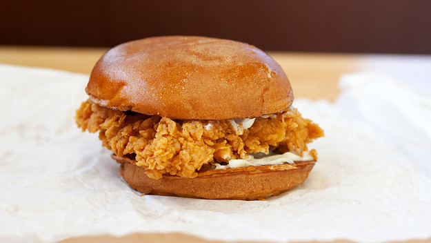 Fried Chicken Sandwich at Popeye's