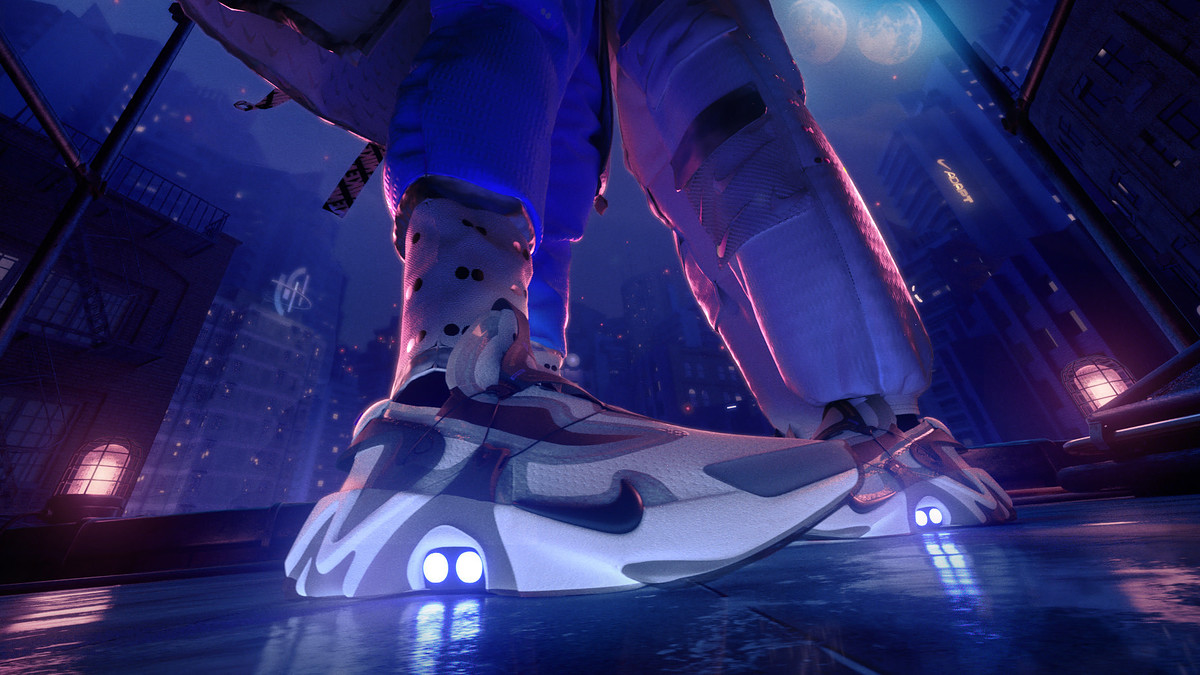 Nike Adapt Huarache (On Foot)