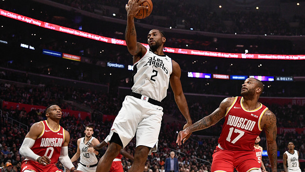 Kawhi Leonard Rockets Clippers Nov 2019