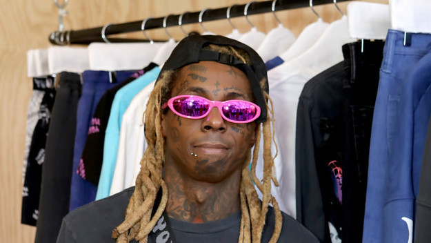 Lil Wayne attends the AE x Young Money Collab