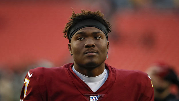 Dwayne Haskins #7 of the Washington Redskins