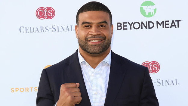 Shawne Merriman attends the 34th Annual Cedars Sinai Sports Spectacular celebration