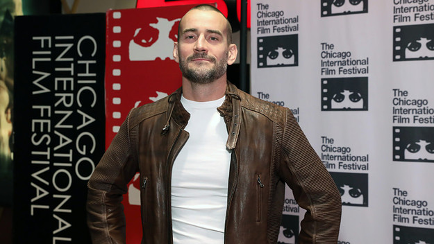 hil 'CM Punk' Brooks attends the red carpet Premiere of "Girl on the Third Floor"