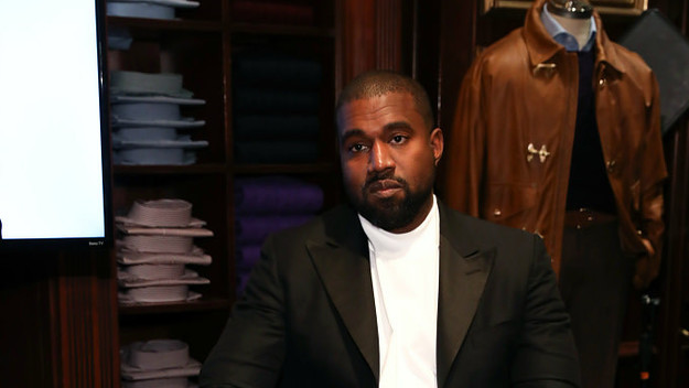 Kanye West attends Jim Moore Book Event At Ralph Lauren