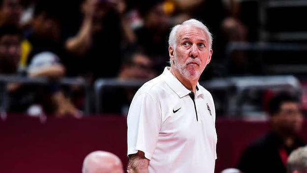 This is a picture of Popovich.