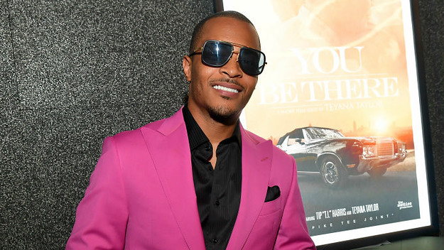T.I. attends "You Be There" Screening