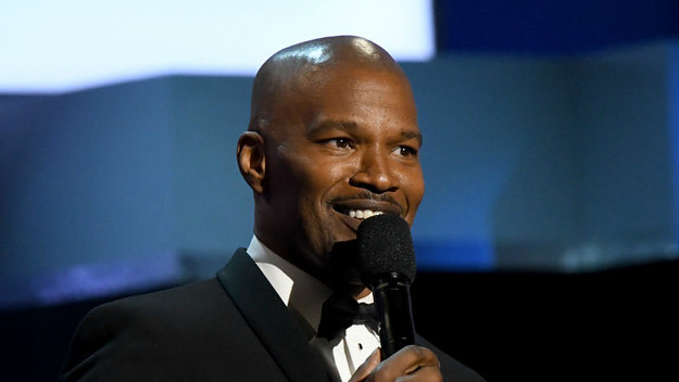 Jamie Foxx speaks onstage at the 47th AFI Life Achievement Award
