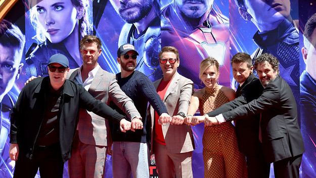 "Avengers: Endgame" Cast Handprint Ceremony at TCL Chinese Theatre IMAX