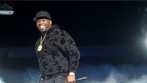 Curtis "50 cent" Jackson performs