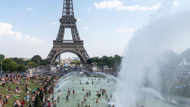 paris heat wave