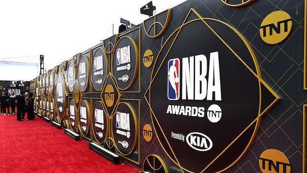 A view of the red carpet during the 2019 NBA Awards.