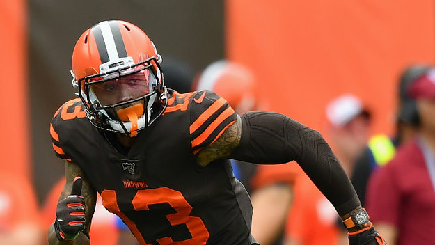 Odell Beckham Jr. #13 of the Cleveland Browns