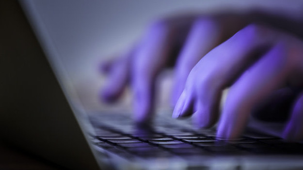 Computer keyboard.