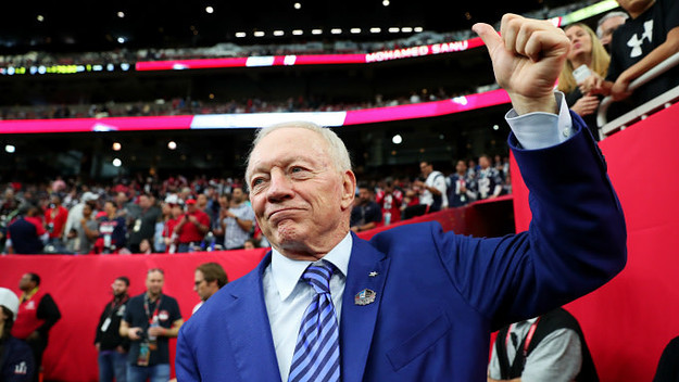 Dallas Cowboys owner Jerry Jones