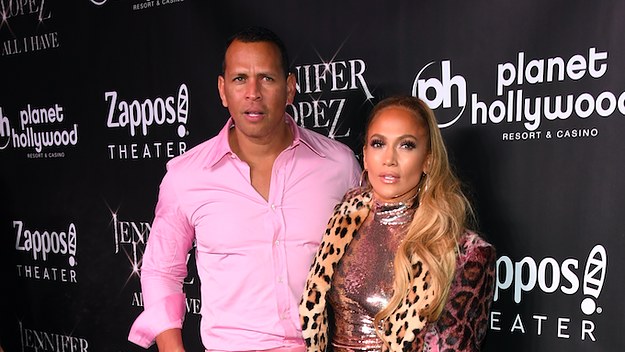 Jennifer Lopez and Alex Rodriguez