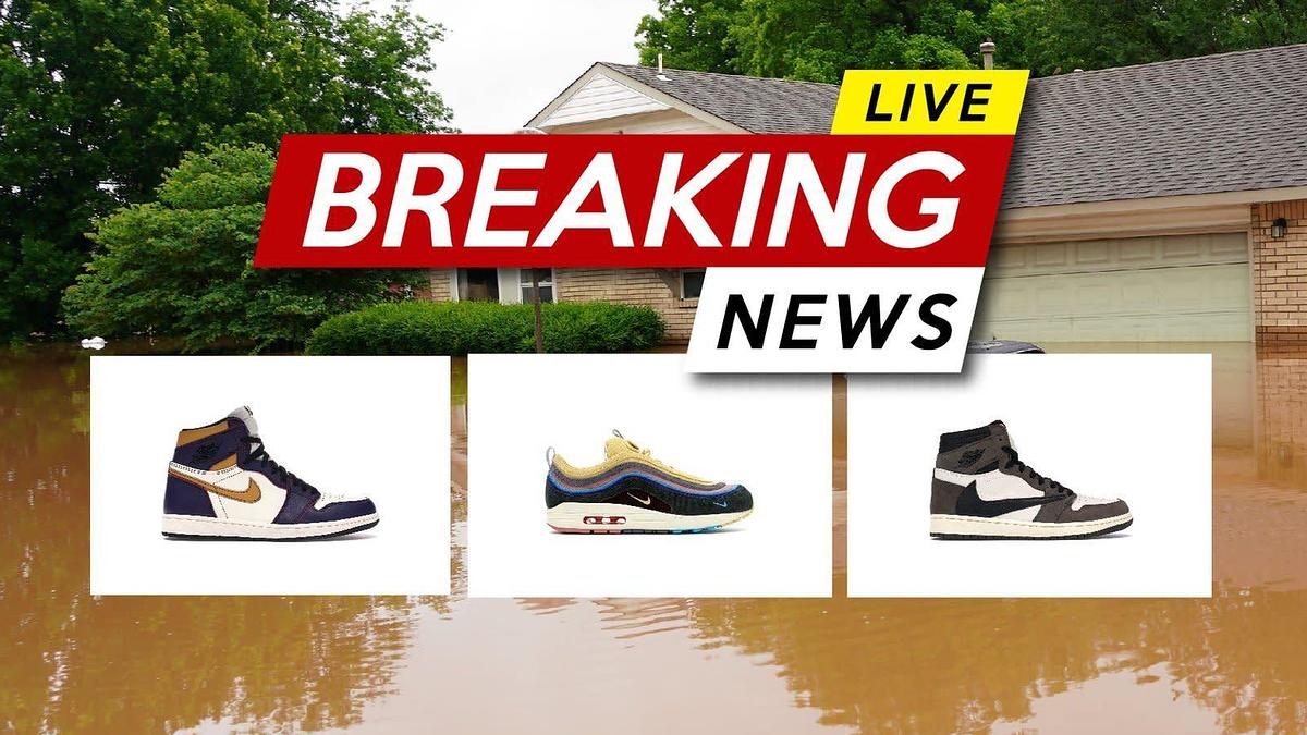 Rock City Kicks Arkansas Flood Relief Sneaker Raffle