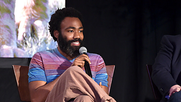 Donald Glover attends the Global Press Conference for Disney’s THE LION KING