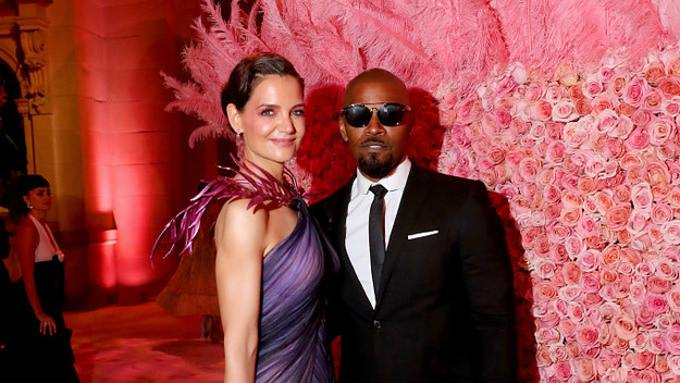 Katie Holmes and Jamie Foxx