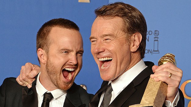 AAron PAul and BRyan CRanston