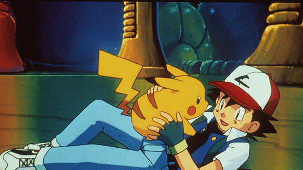 Pikachu and Ash