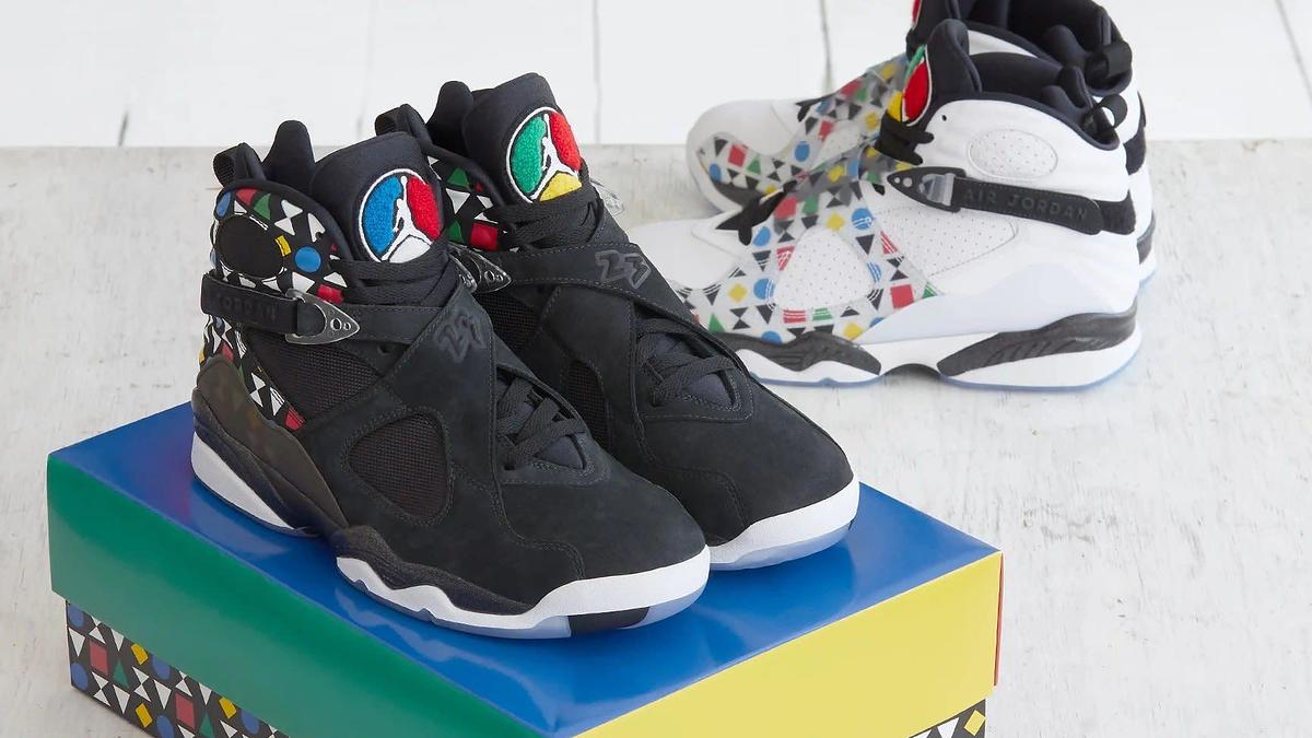 Air Jordan 8 Quai 54 Friends & Family White
