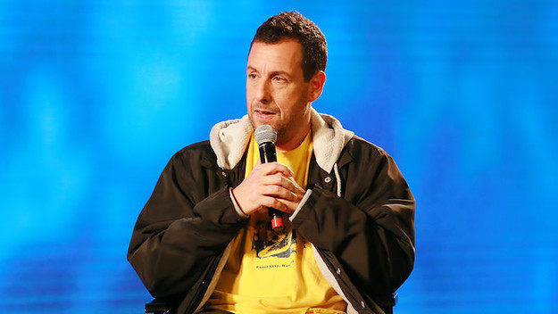 Adam Sandler speak during panel discussion at FYC Event For Netflix's "Adam Sandler: 100% Fresh."