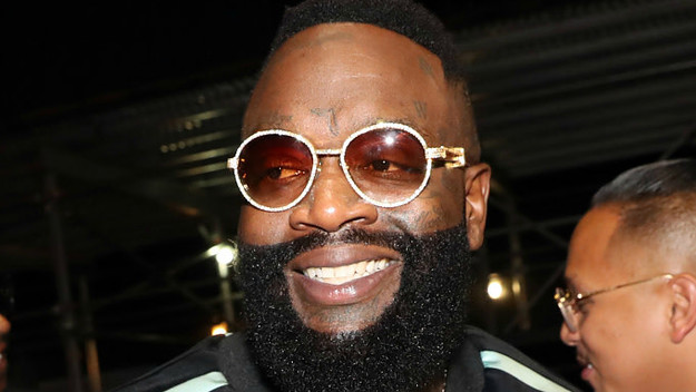 Rick Ross attends the Rick Ross "Port Of Miami 2"