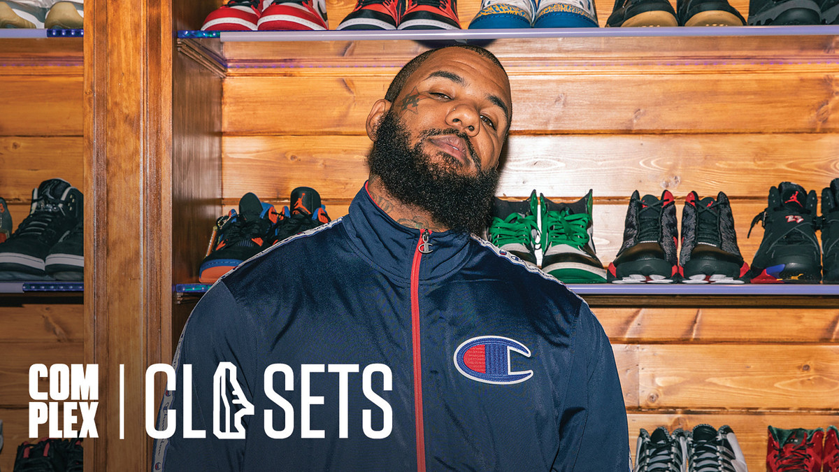 The Game Shows Off His Bulletproof Sneaker Collection On Complex Closets | Sneaker Closets