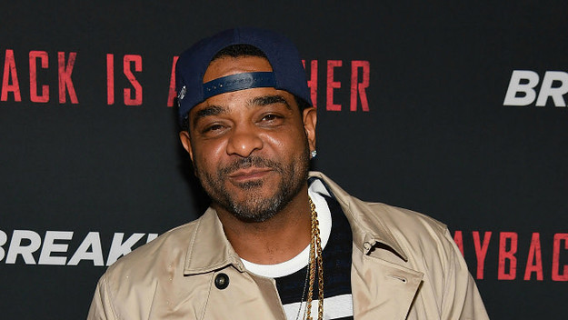 Rapper Jim Jones attends "Breaking In" Atlanta Private Screening
