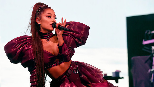 Ariana Grande performs at the 2019 Coachella Valley Music And Arts Festival.
