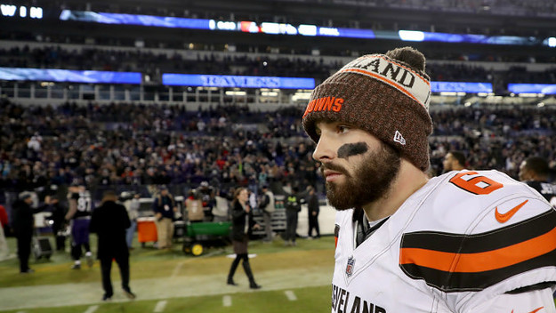 Quarterback Baker Mayfield #6 of the Cleveland Browns