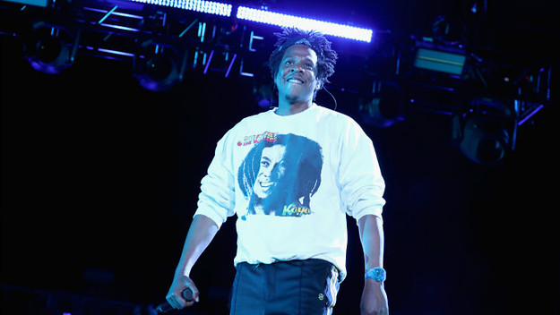 Jay Z performs onstage at SOMETHING IN THE WATER