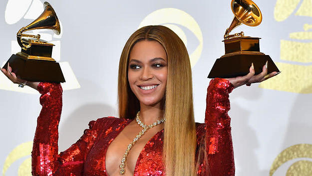 Beyonce at the 2017 Grammys