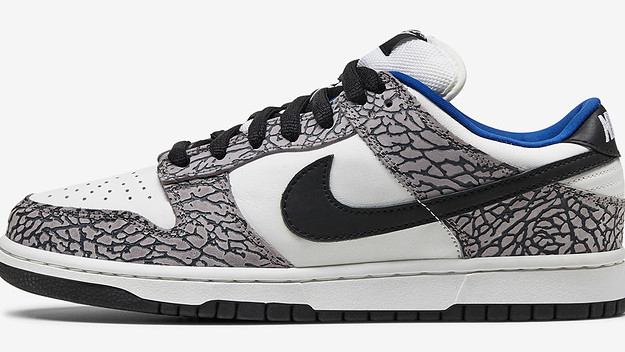 Supreme Nike SB Dunk Low White Cement
