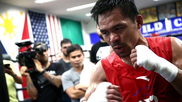 Manny Pacquiao Training Camp Hollywood 2019