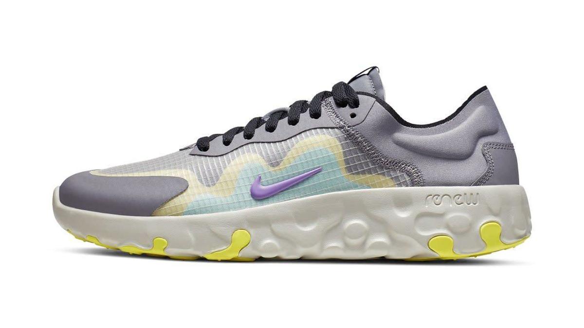 Nike React Renew Runner 'Grey' (Lateral)