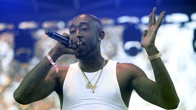 Rapper Freddie Gibbs performs onstage at the 3rd Annual Camp Flog Gnaw Carnival
