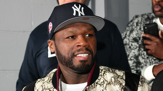 50 Cent attends The Grand Opening of Kiss Ultra Lounge