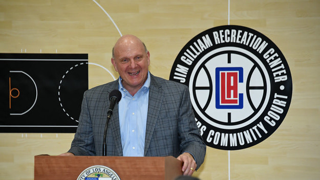 Owner of the LA Clippers, Steve Ballmer