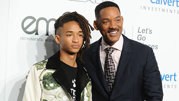 Jaden and Will Smith