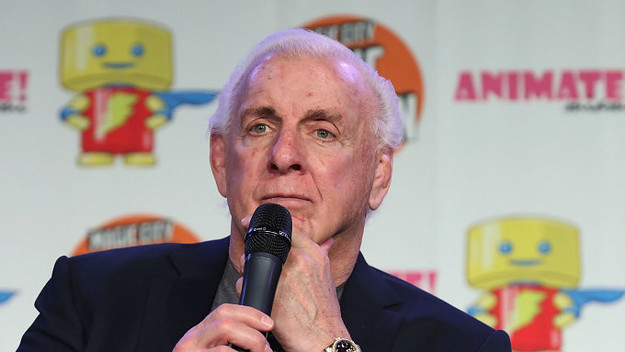 Ric Flair attends Magic City Comic Con