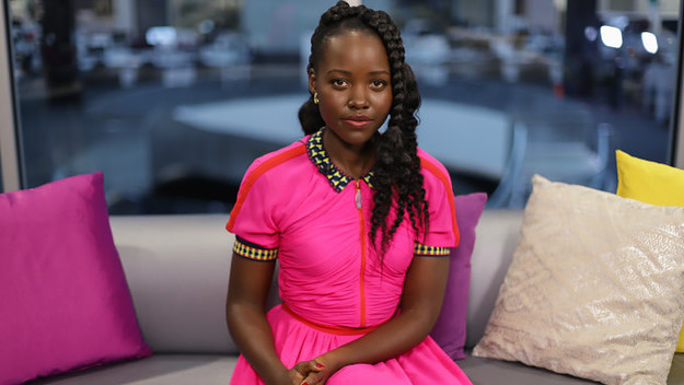 Lupita Nyong'o attends Mujeres Imparables Fireside Chat