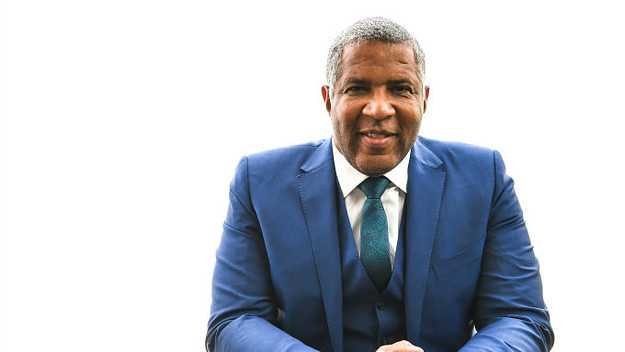 Portrait of billionaire philanthropist Robert Smith