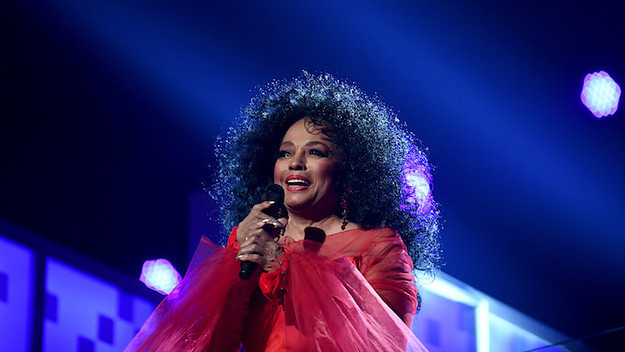 Diana Ross perorms onstage during the 61st Annual GRAMMY Awards.