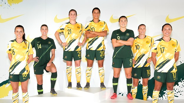 Australia Matildas Womens World Cup Jersey reveal
